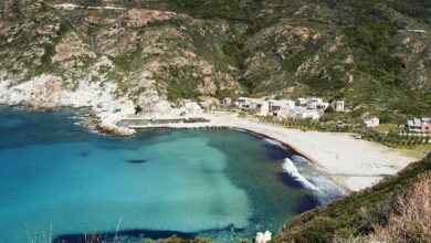 Plage de Giottani à Barrettali