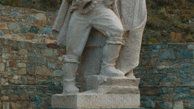 La statue de Sambucucciu à Alando