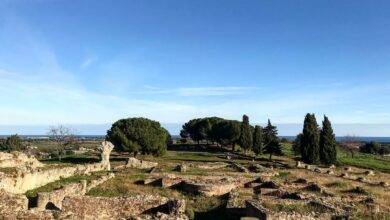 Vestiges de la nécropole préromaine et villa antique romaine