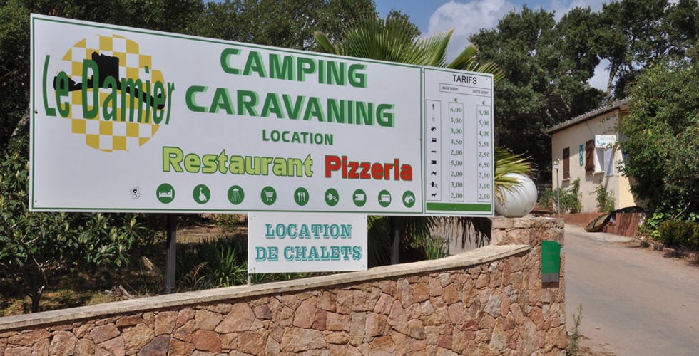Camping Le Damier à Pianottoli-Caldarello, Corse