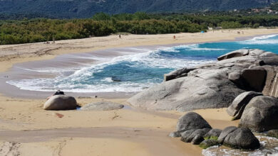 Plage d'Aregno, Algajola