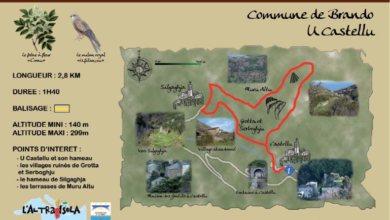 sentier u castellu brando