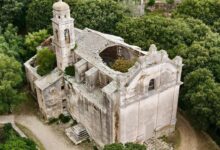 L'église ruinée Saint-André de Ersa