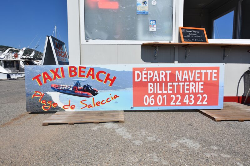 Taxi Beach Saint Florent