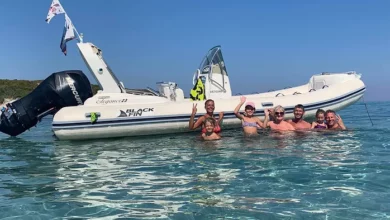 promenade en mer luri