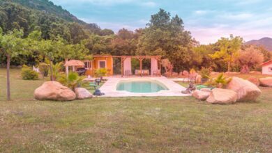 Grande villa de standing avec piscine à Vico