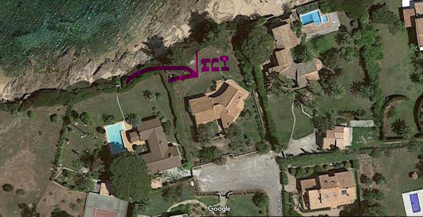 villa pieds dans l'eau porticcio