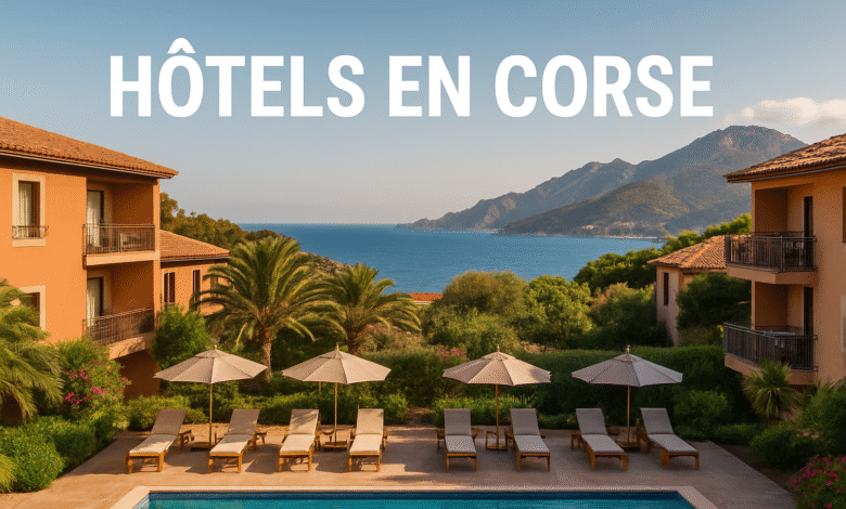 liste hôtels corse