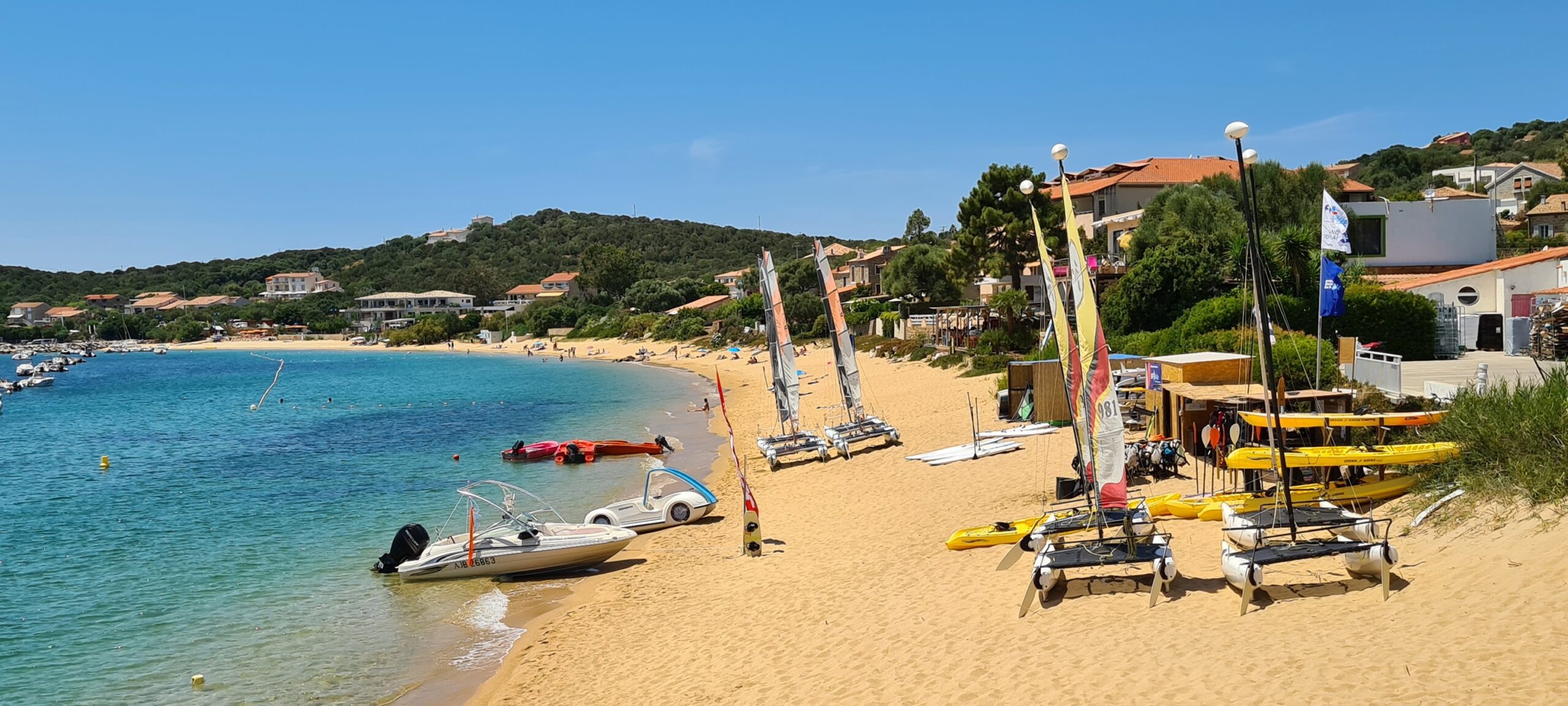 centre nautique porto pollo