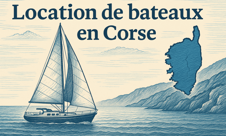 location bateau corse