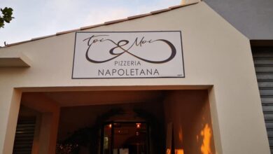 Entrée d'une pizzeria napolitaine, Toi & Moi.