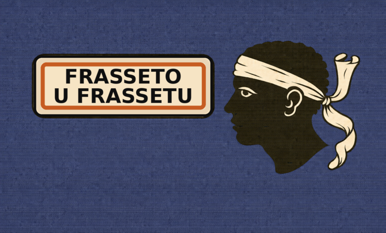 Panneau Frasseto avec tête de Maure corse